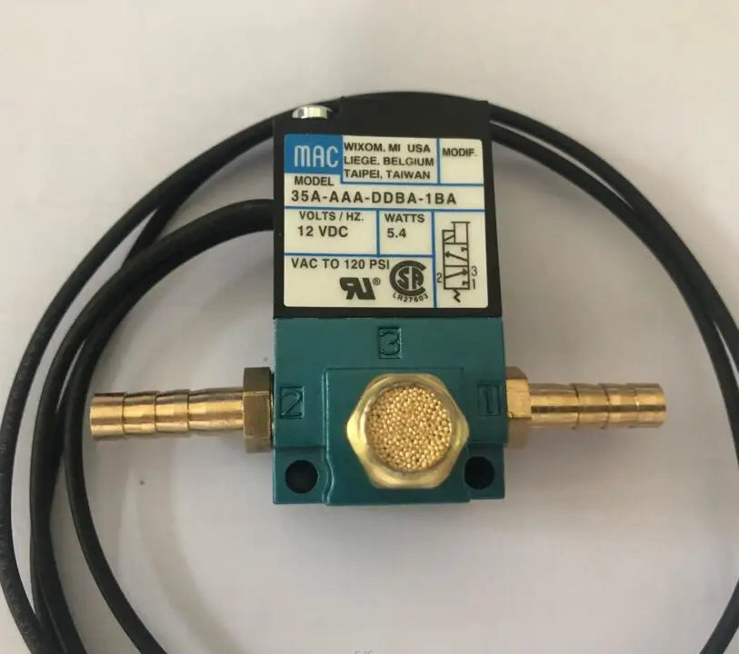 MAC 3 Port Electronic Boost Control Solenoid Valve 35A-ACA-DDBA-1BA 35A-ACA-DDFA-1BA 35A-ACA-DDAA-1BA With Brass