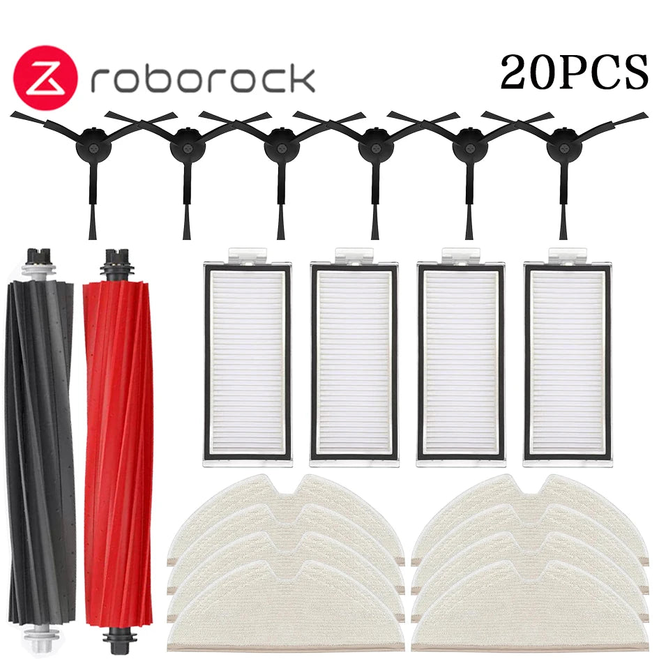 Roborock Q8 Max Q8 Max Plus Q8 Max+ Q5 Pro Q5 Pro Plus Replacement Parts Accessories Main Side Brush Hepa Filter Mop Dust Bag