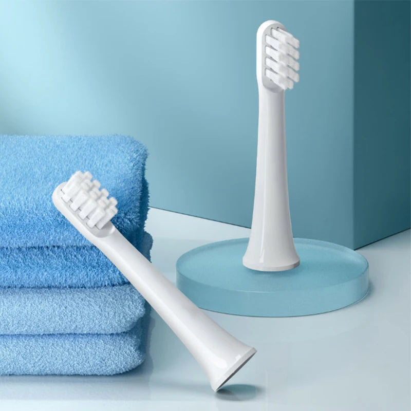 For XIAOMI MIJIA T100 Replacement Brush Heads Sonic Electric Toothbrush Vacuum DuPont Soft Bristle Suitable Nozzles