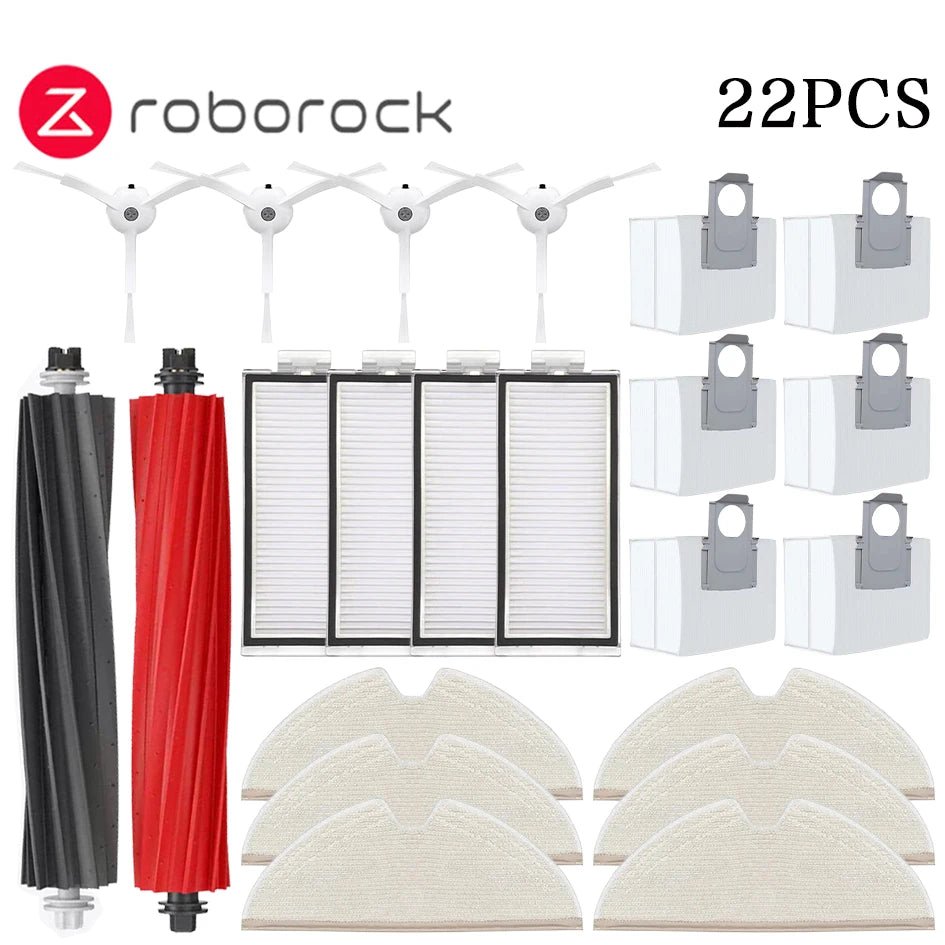 Roborock Q8 Max Q8 Max Plus Q8 Max+ Q5 Pro Q5 Pro Plus Replacement Parts Accessories Main Side Brush Hepa Filter Mop Dust Bag