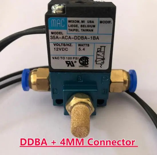 MAC 3 Port Electronic Boost Control Solenoid Valve 35A-ACA-DDBA-1BA 35A-ACA-DDFA-1BA 35A-ACA-DDAA-1BA With Brass