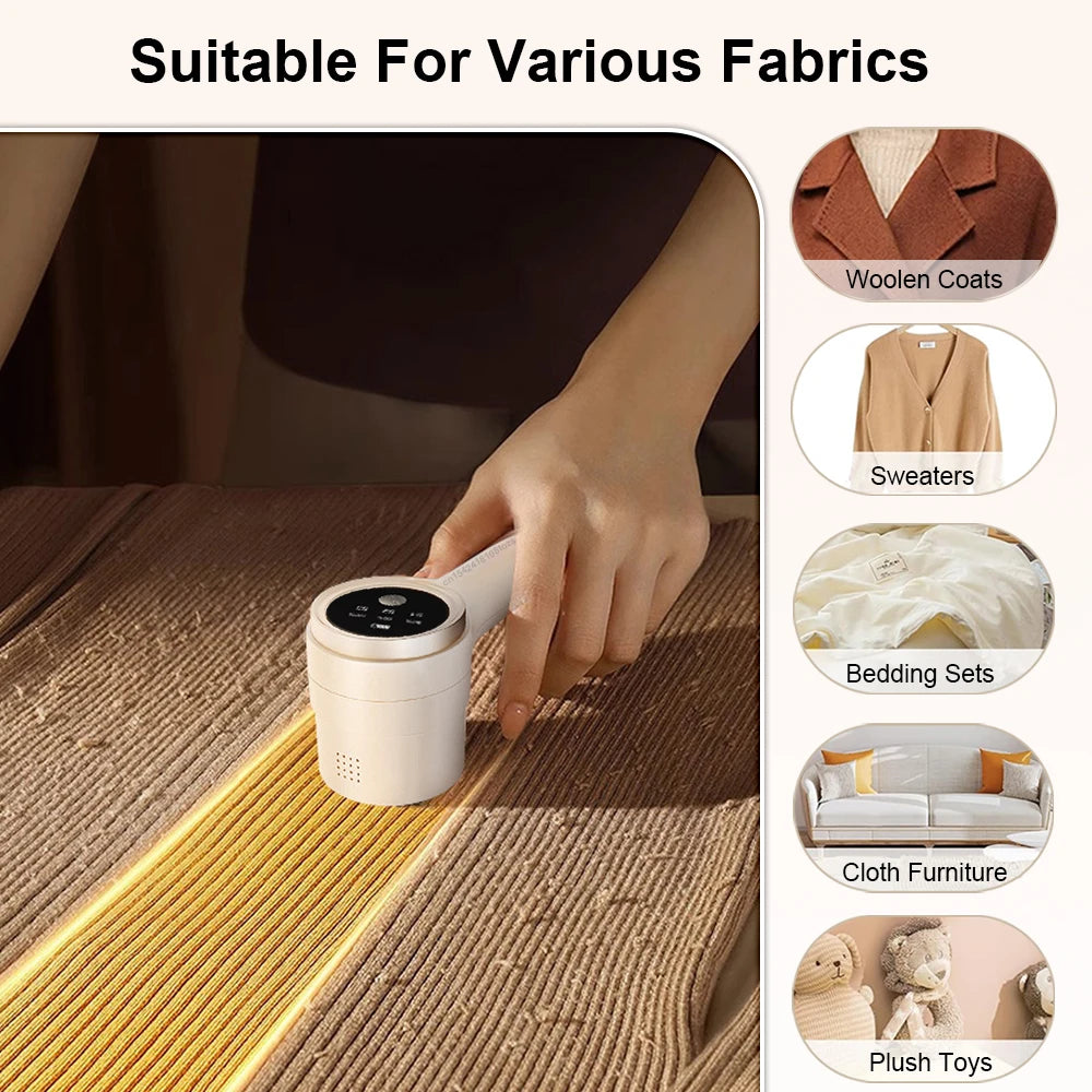 Electric Lint Remover Rechargable Cloth Fabric Shaver Portable HairBall Shaver Fluff Pellet Remove Machine for Clothes Sweater