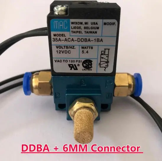 MAC 3 Port Electronic Boost Control Solenoid Valve 35A-ACA-DDBA-1BA 35A-ACA-DDFA-1BA 35A-ACA-DDAA-1BA With Brass