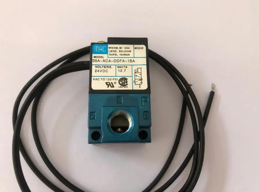 MAC 3 Port Electronic Boost Control Solenoid Valve 35A-ACA-DDBA-1BA 35A-ACA-DDFA-1BA 35A-ACA-DDAA-1BA With Brass