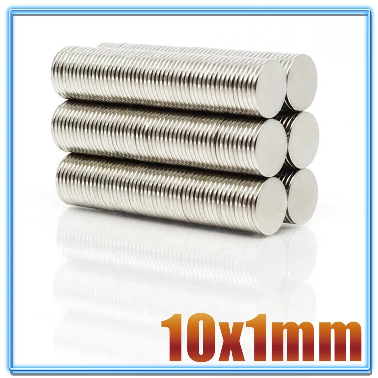 20/50/100/200/500 Pcs 10x1 Neodymium Magnet 10mm x 1mm N35 NdFeB Round Super Powerful Strong Permanent Magnetic imanes Disc 10*1