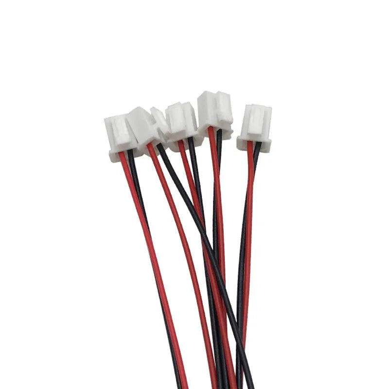 5pcs 10/15/20cm HY2.0mm Single/Double Head Forward and Reverse Wire Cable Connector 2/3/4/5/6/7/8/9/10Pin Electronic Wire 26AWG