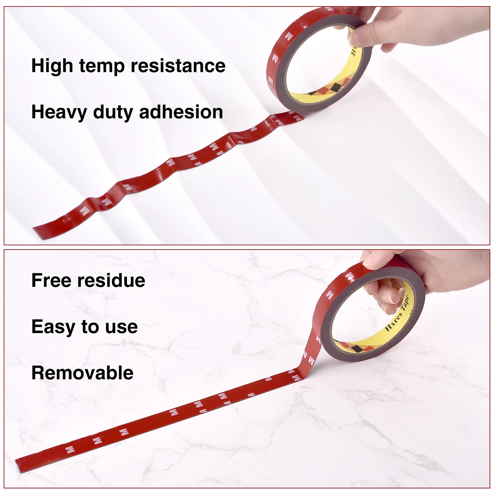 3m Ultra-Strong Double Sided Adhesive 6-30mm Thickness Acrylic Foam Adhesive Tape Sticker For Car Home Indoor High Temperature