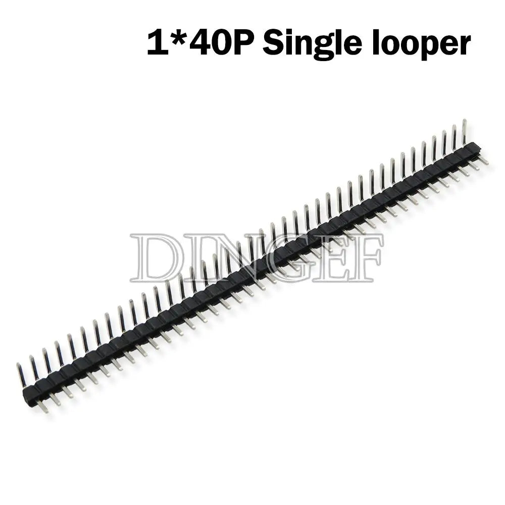 10PCS 2.0mm 40 Pin Male Single Row Pin Header Strip 1*40P 2mm Male Pin Header Connector 2*40P