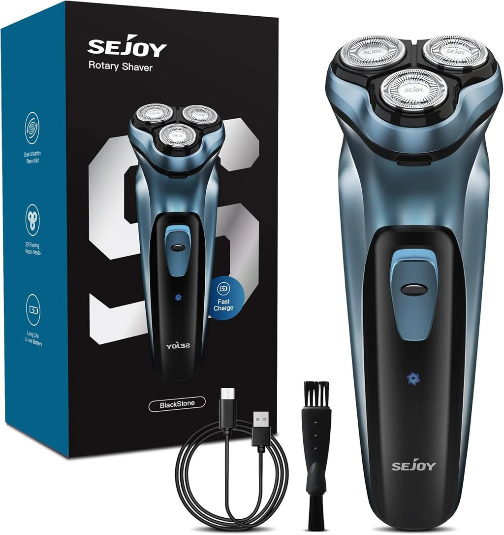 Sejoy Electric Razor for Men Rechargeable Electric Razor Shaving Machines  Mens Electric Shavers,