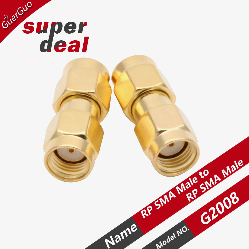 1PC SMA Adapter Assembly SMA Male Plug   to RP SMA Female Jack Straight Right Angle  RF Coaxial GPRS WIFI 3G 4G 5G Adapter Anten