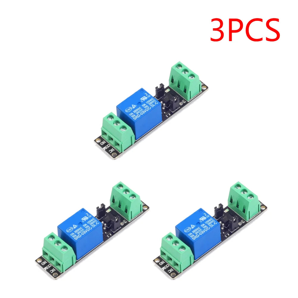 5-1PCS DC 3V/3.3V Isolated Drive Control Board Output Signal Indicator High Level Driver Module High Level Trigger Relay Module