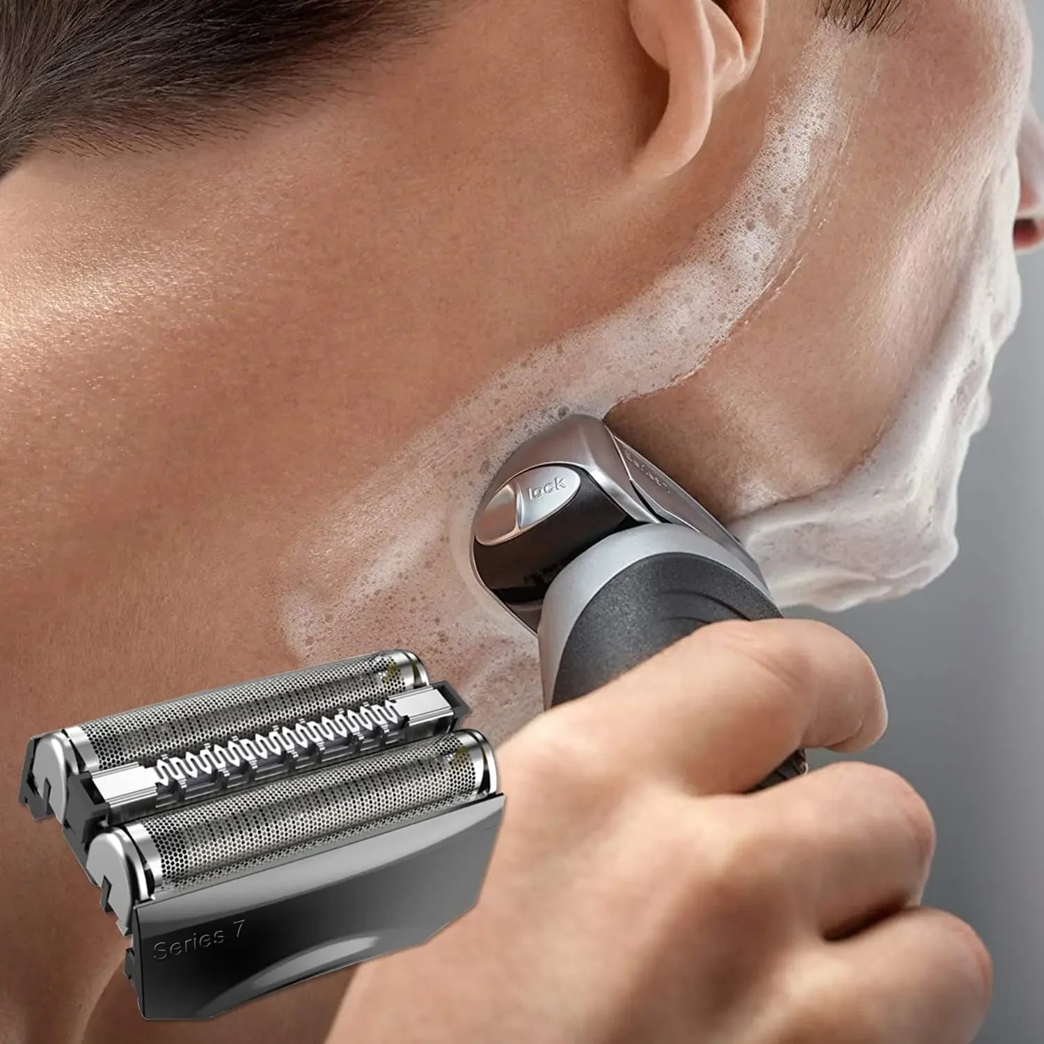 70B Replacement Head for Braun Series 7 electric shaver 720, 720s-3, 720s-4, 720s-5 720, 730,790cc-3, 790cc-4, 790cc-5, 795cc-3