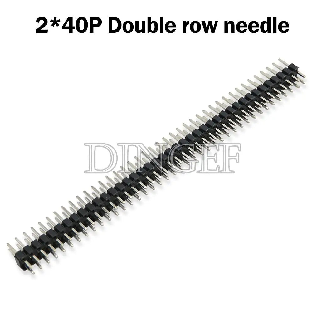 10PCS 2.0mm 40 Pin Male Single Row Pin Header Strip 1*40P 2mm Male Pin Header Connector 2*40P