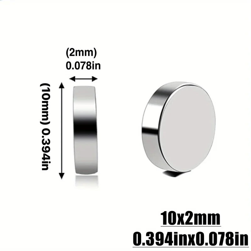 20/50pcs 10x2 Super Powerful Strong Bulk Round NdFeB Neodymium Disc Magnets Dia N35 Rare Earth magnet 10*2