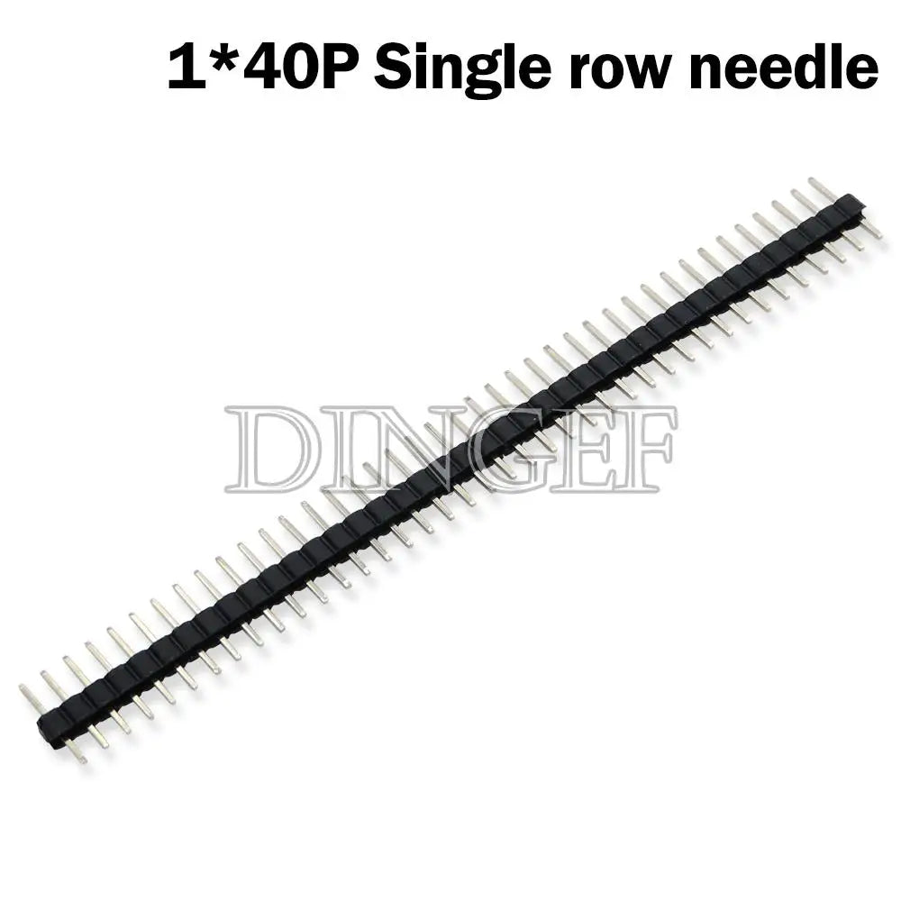 10PCS 2.0mm 40 Pin Male Single Row Pin Header Strip 1*40P 2mm Male Pin Header Connector 2*40P