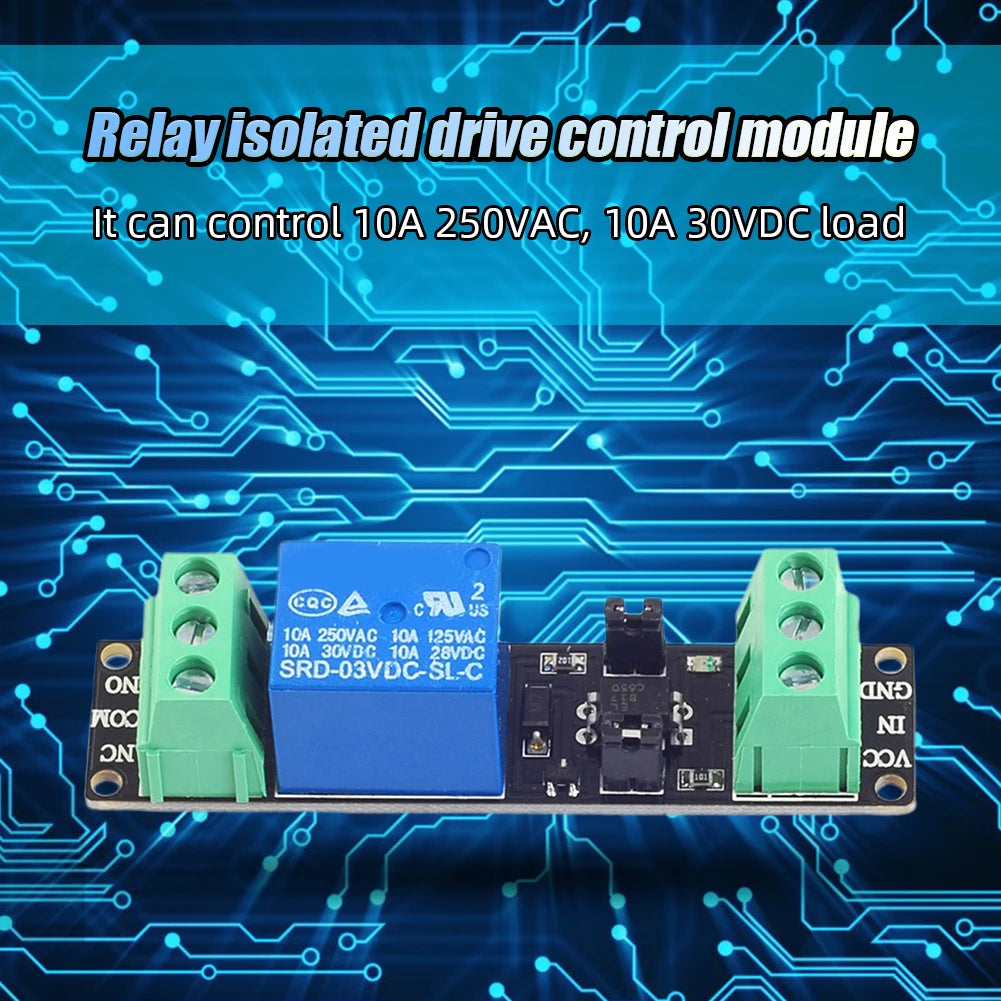 5-1PCS DC 3V/3.3V Isolated Drive Control Board Output Signal Indicator High Level Driver Module High Level Trigger Relay Module