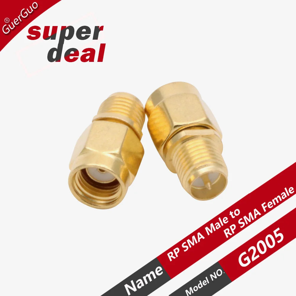1PC SMA Adapter Assembly SMA Male Plug   to RP SMA Female Jack Straight Right Angle  RF Coaxial GPRS WIFI 3G 4G 5G Adapter Anten